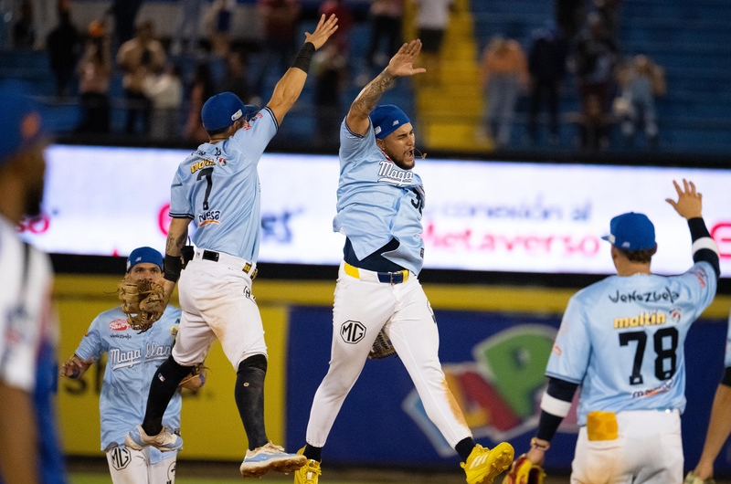 Magallanes consiguió triunfo clave ante Tigres en Valencia